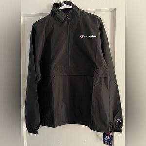 Champion Black Stadium Gear Jacket